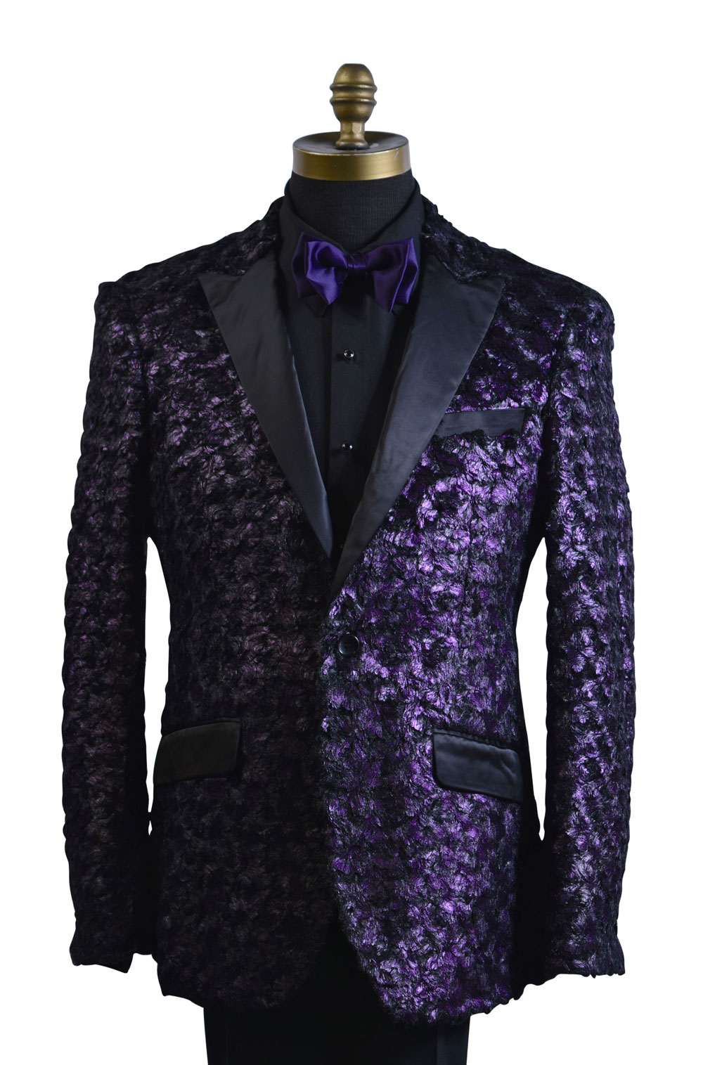 Purple Rain Tuxedo Coat Only