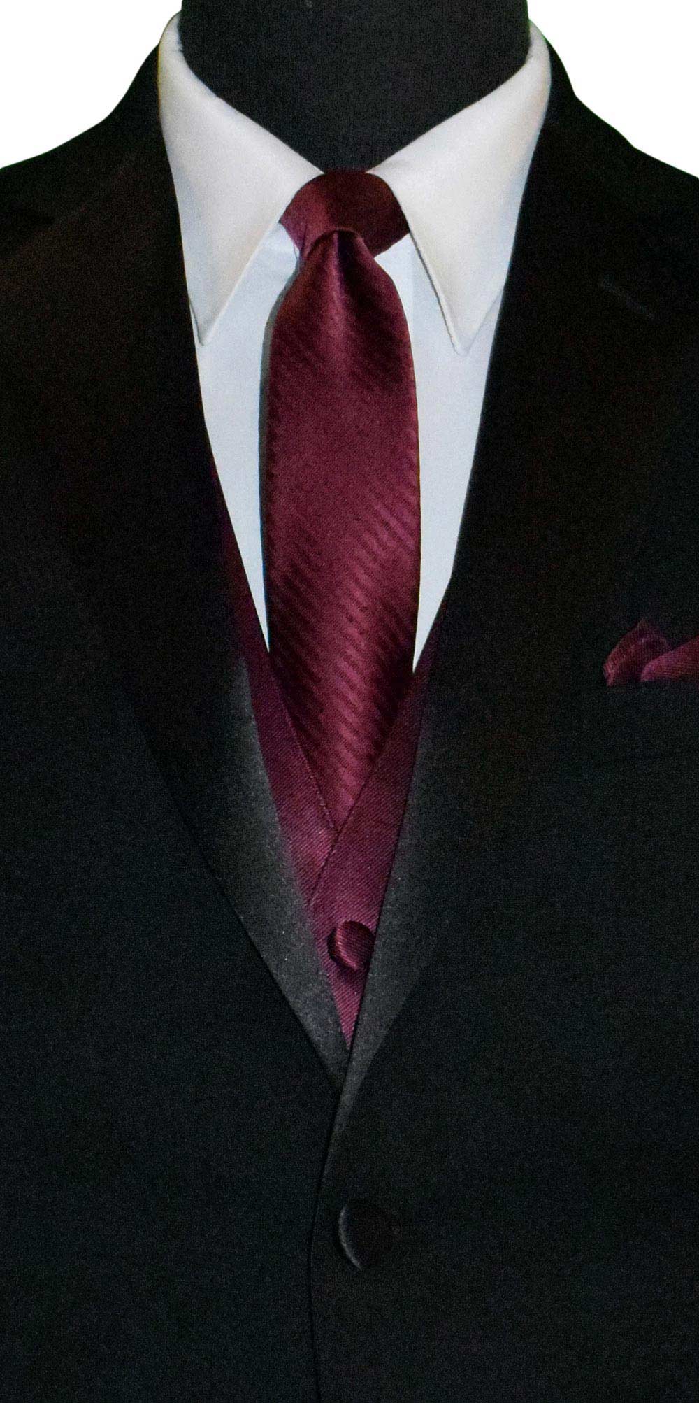 Long Wine Tie Only