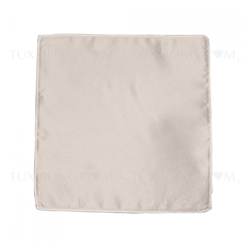 nude pocket handkerchief by San Miguel Formals