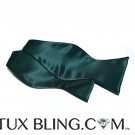 Hunter Green Silk Bowtie-Tie Yourself