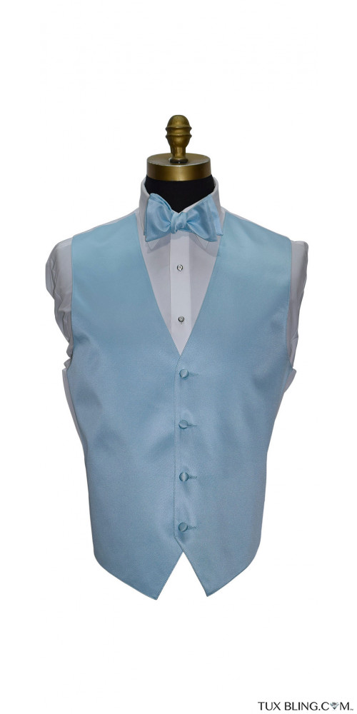 Capri Baby Blue Tuxedo Vest