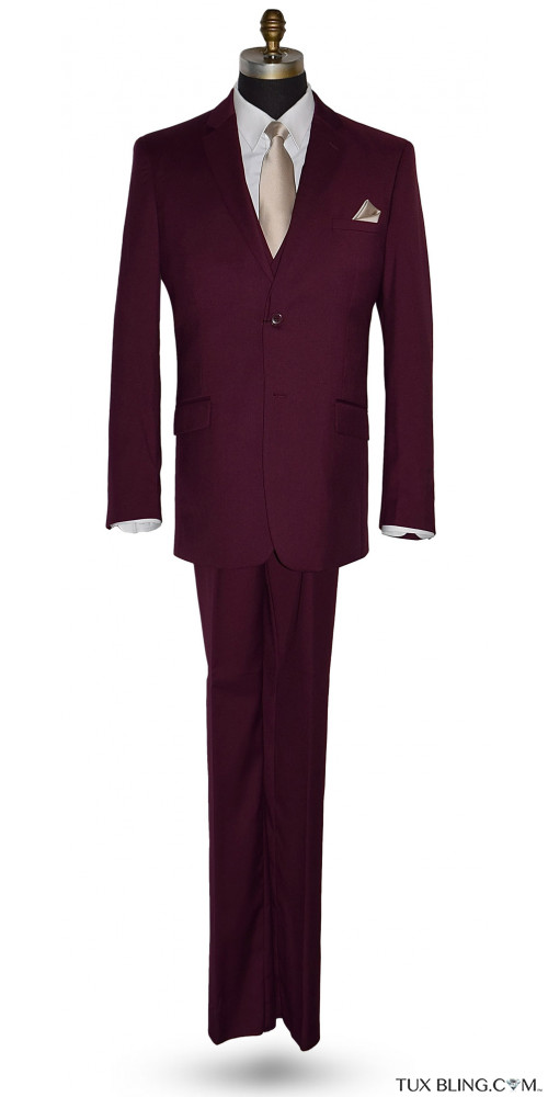 Sangria 3 Piece Suit -Coat, Pants and Vest Ensemble