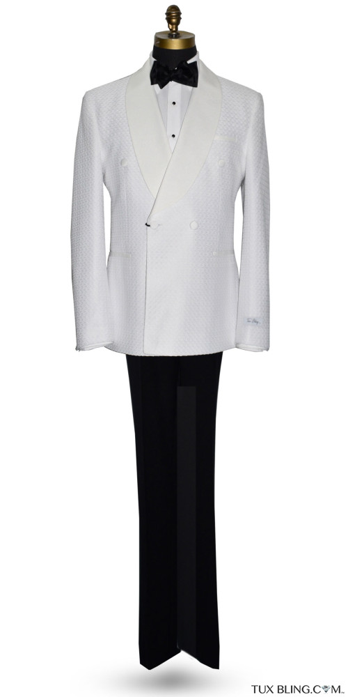 Off-White double breasted shawl collar tuxedo 