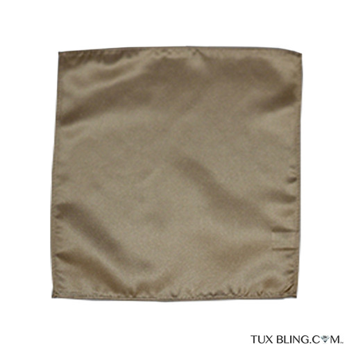 golden pocket handkerchief by San Miguel Formals
