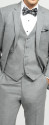 Linen Gray Suit Vest