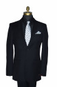 Black Suit Ensemble-Cashmere and Super Fine Wool