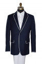 BON VOYAGE NAVY SUIT WITH WHITE TRIM AND WHITE PANTS