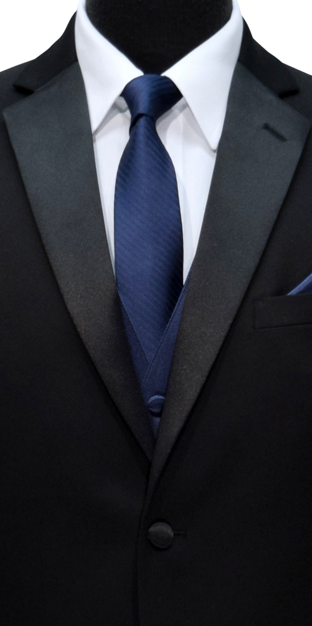 long blue tie for men for weddings at tuxbling.com