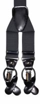 PEWTER-CHARCOAL SUSPENDERS