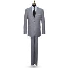 Stone Light Gray Men's Suit -Cashmere and Super Fine Wool