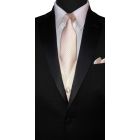 men's nude long tie and nude vest to match nude color bridal at Tuxbling.com