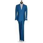 Men's Heavenly Blue Suit  Coat and Pants Set